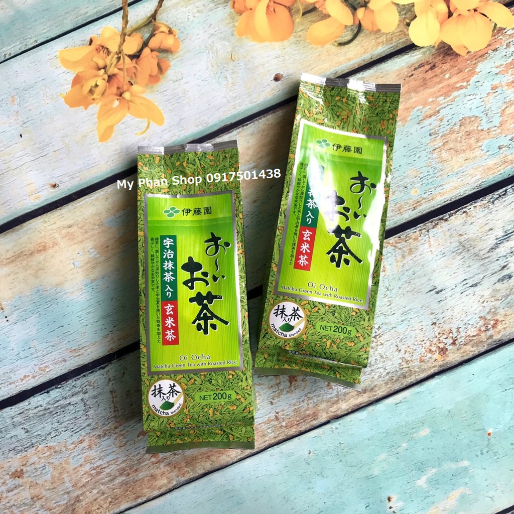 Trà Xanh Gạo Lứt Rang Itoen Oi Ocha 200g