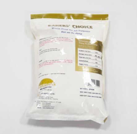 Bột Mì Đa Dụng Bakers’ Choice Số 8- Bịch 1kg