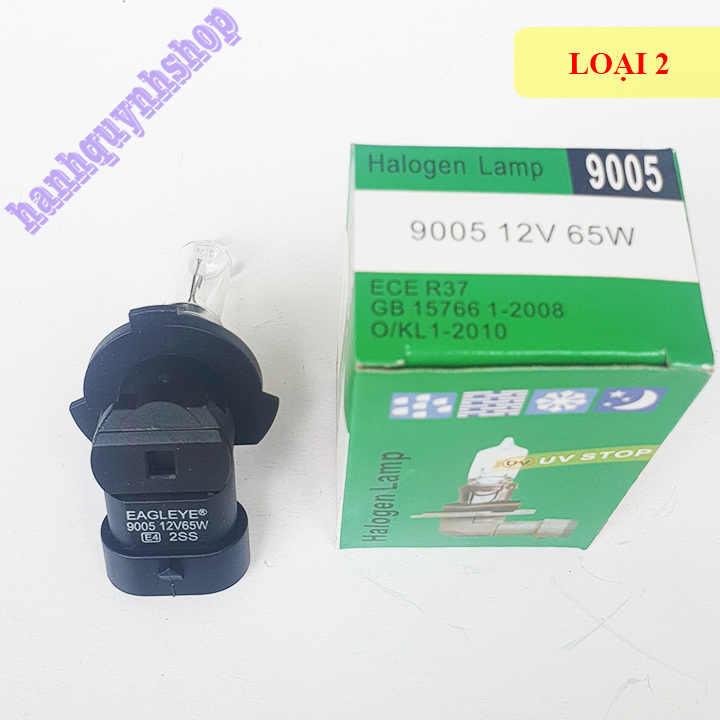 Bóng đèn ô tô hb3 9005 12v 65w con cú sợi tóc halogen