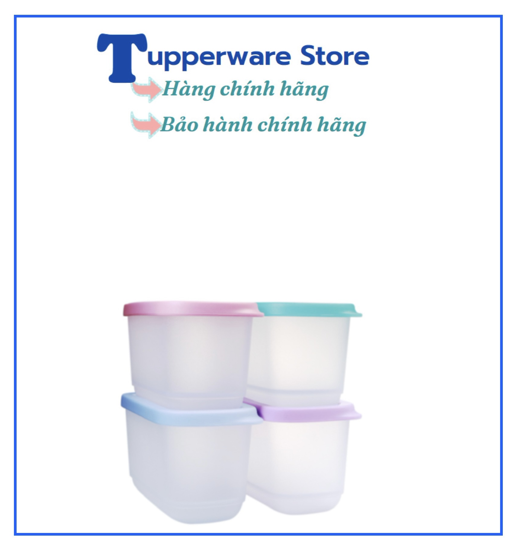 Hộp bảo quản thực phẩm Tupperware Cubix Mini Rectangular 250ml