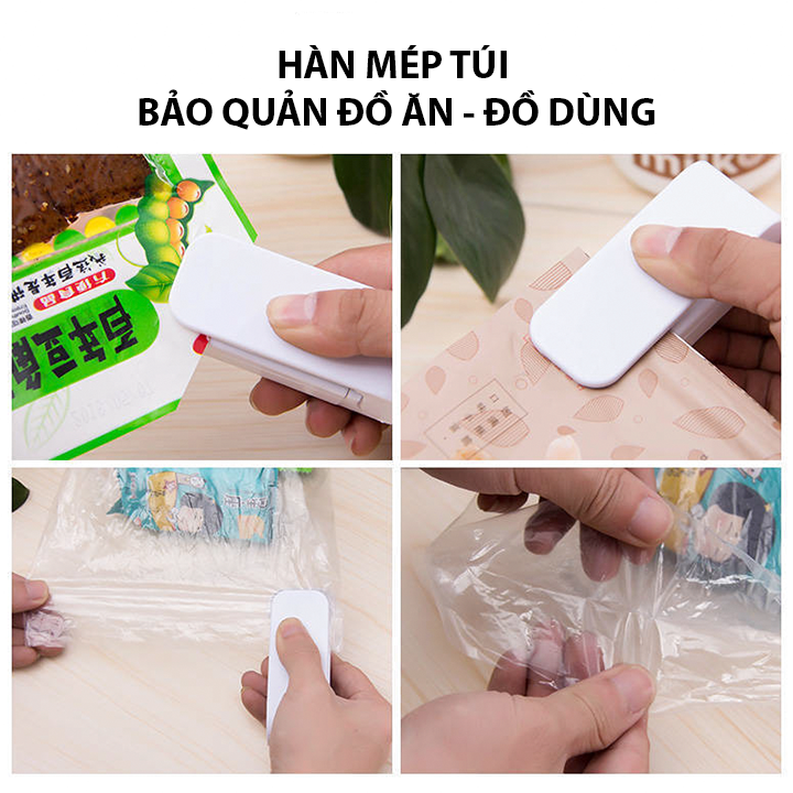 [HCM]MÁY HÀN MIỆNG TÚI MINI ÉP VỈ
