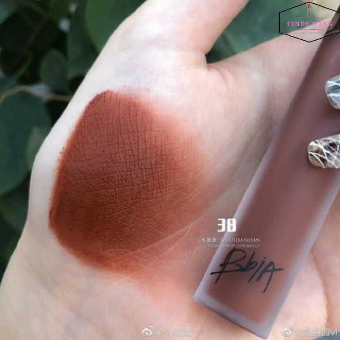 [HCM]Son Kem Lì BBIA Last Velvet Lip Tint 38 - Màu Nâu Chocolate