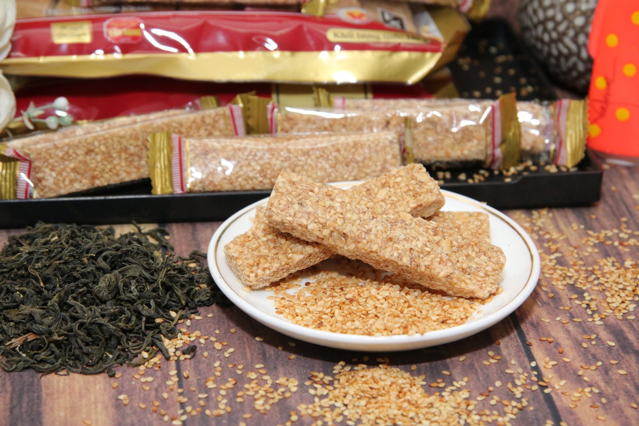 Kẹo vừng thanh Bảo Minh 120g
