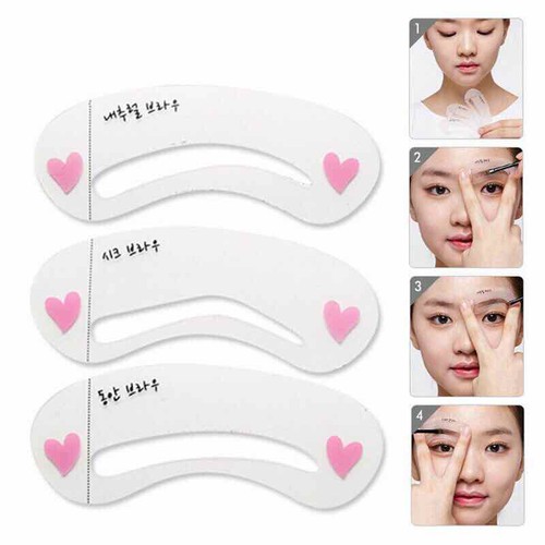BỘ 3 KHUNG VẼ CHÂN MÀY MINI BROW CLASS