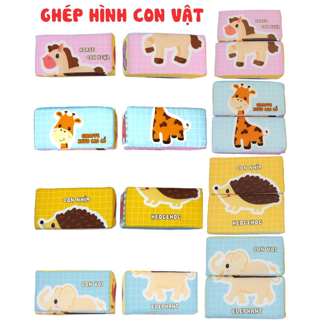 Bộ Đồ Chơi Xúc Xắc Vải
