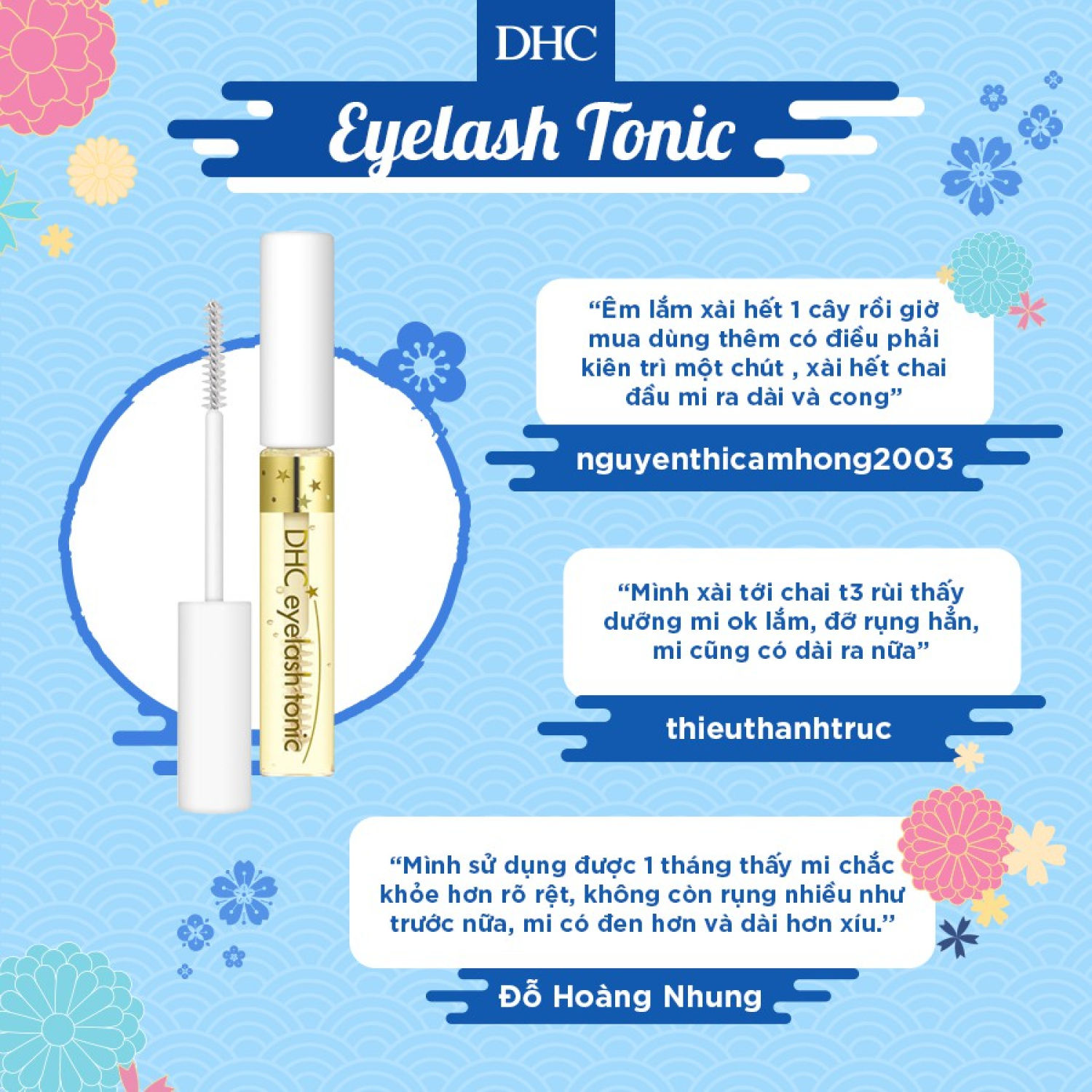 Tinh Chất Dưỡng Mi Eyelash Tonic DHC 6.5ml