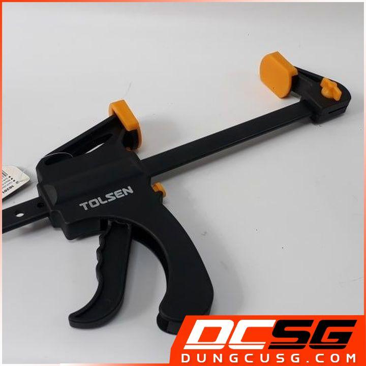 Kẹp gỗ nhanh 6'' ( đen ) TOLSEN - 10201 [DCSG]