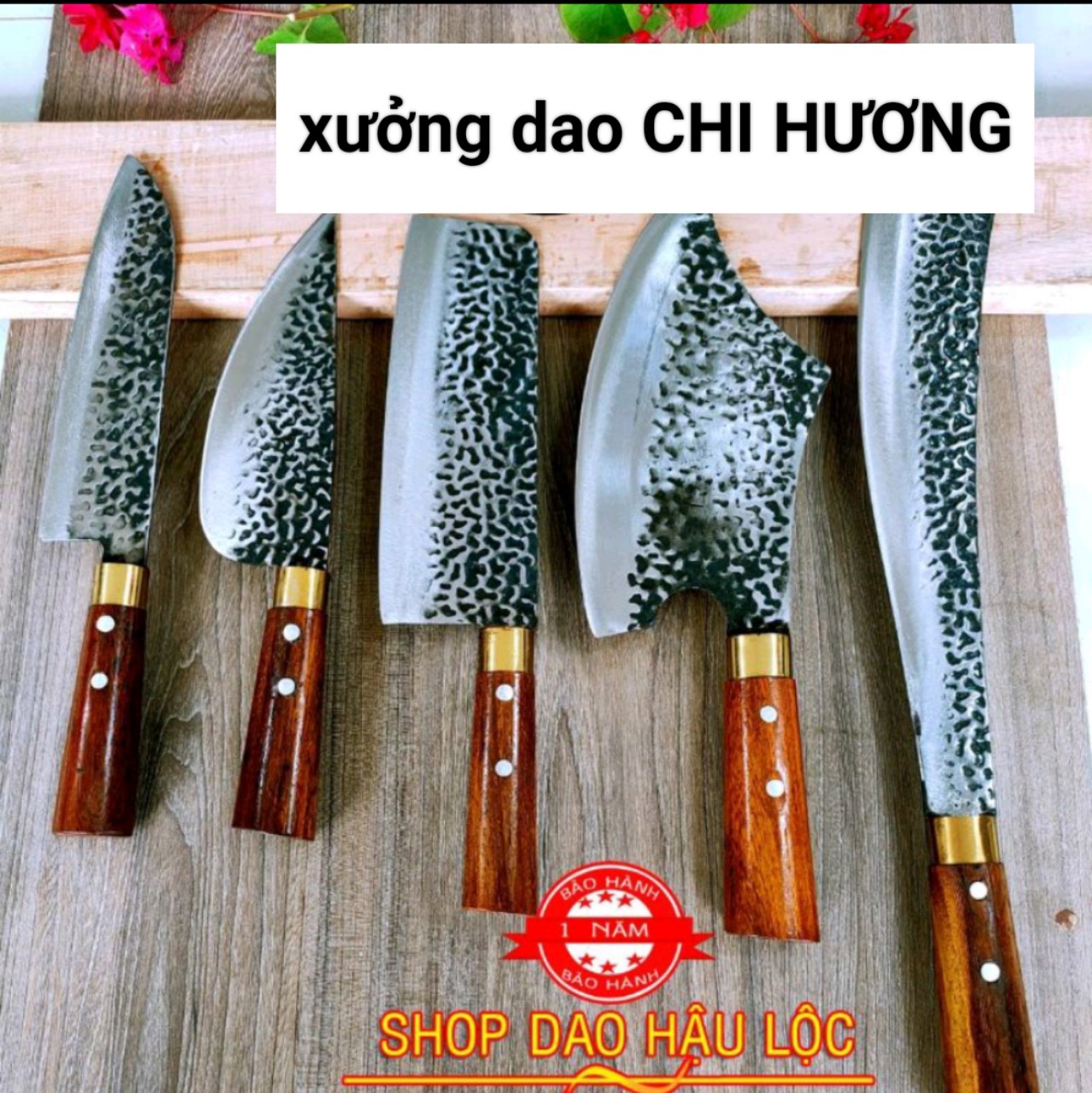 bộ 4 món/5 món/3 món làm từ nhíp xe ( chống rỉ)