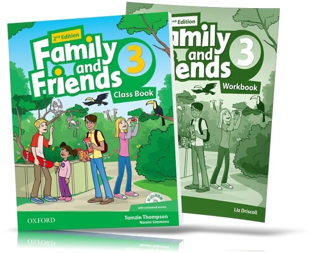 Bộ Family And Friends 3 2nd Edition ( tặng file nghe)
