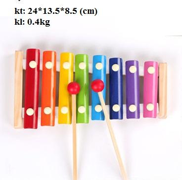 [Voucher 10k]Đàn 8 âm gỗ