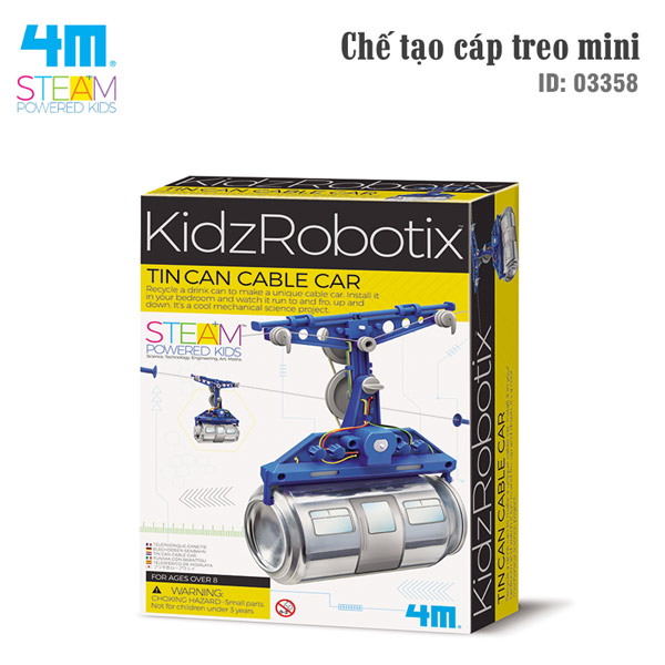 Đồ chơi Chế tạo cáp treo mini - 4M 03358