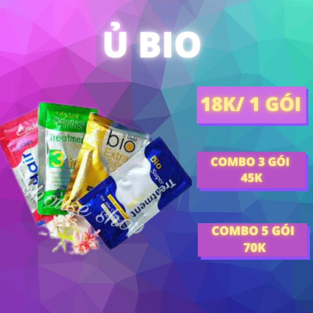 Ủ Bio Hairholic dưỡng tóc, phục hồi tóc hư tổn