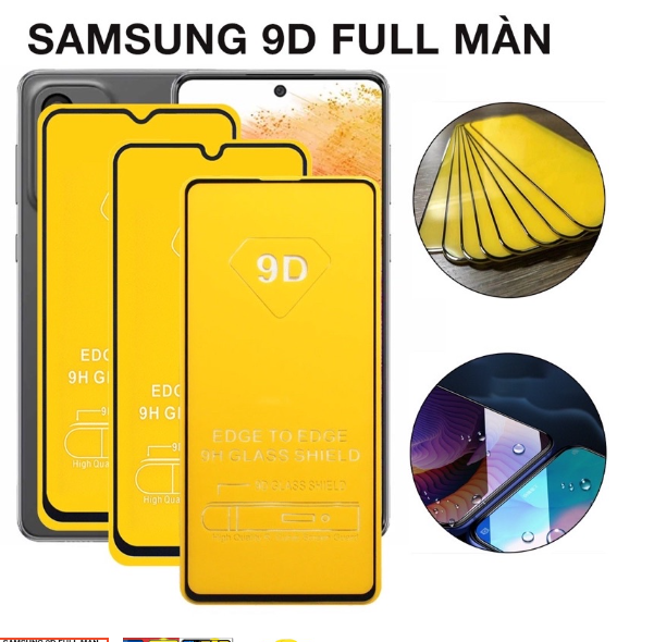 Kính cường lực 9d full màn hình samsung a04, a04s