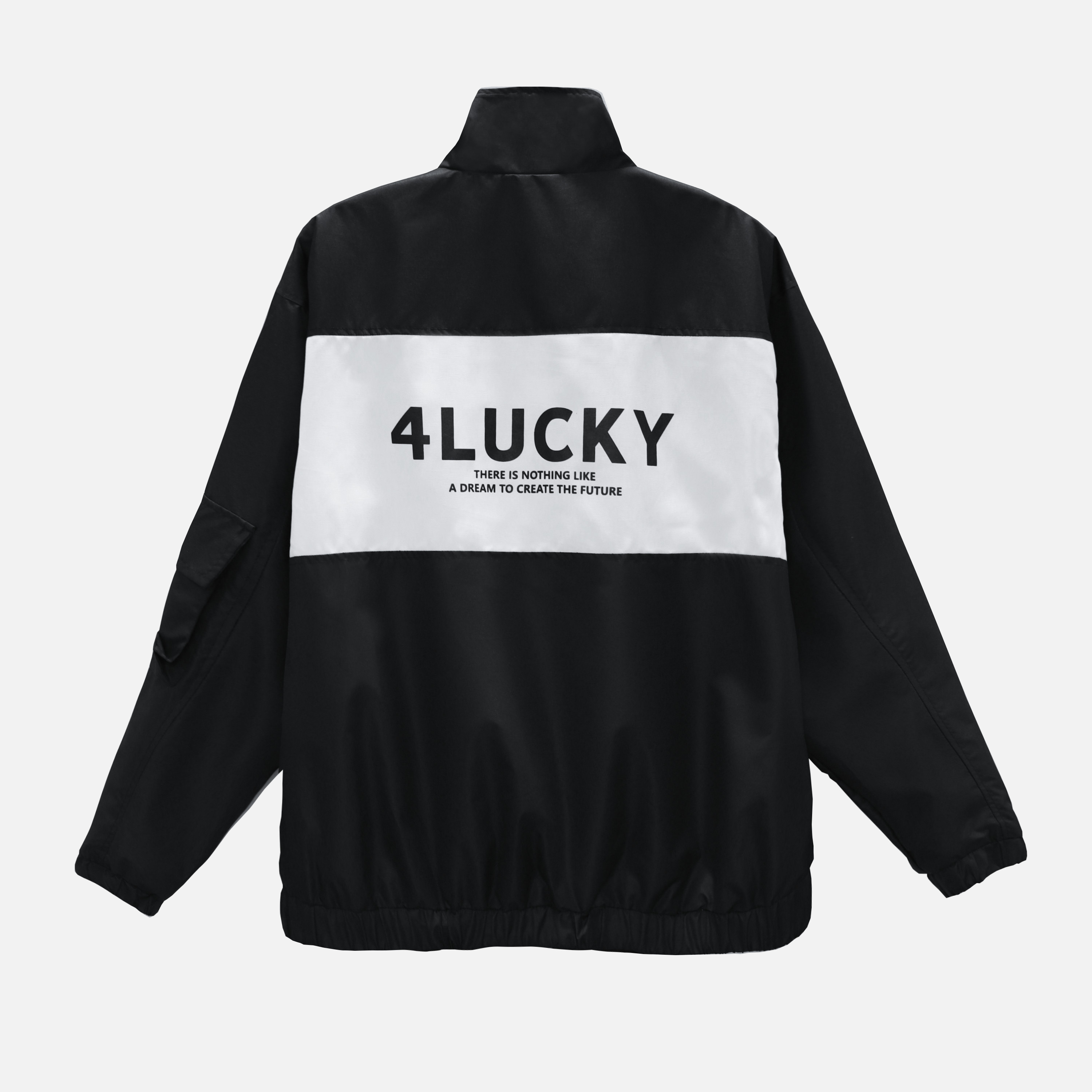 Áo Khoác dù Unisex 4lucky logo Jacket 6106