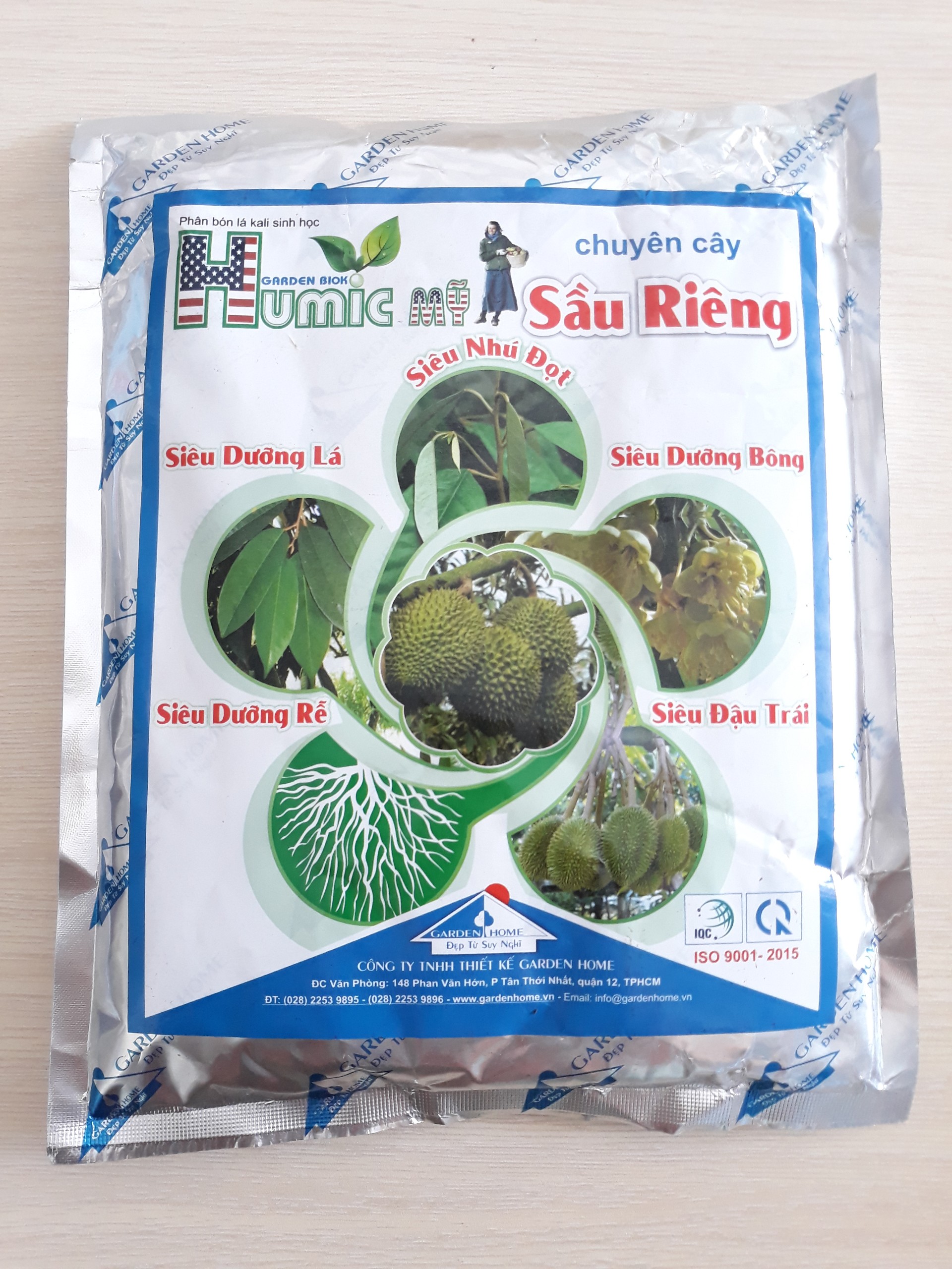 Humic 1kg - Phân bón cải tạo đất  Nuôi rễ - chuyên sầu riêng
