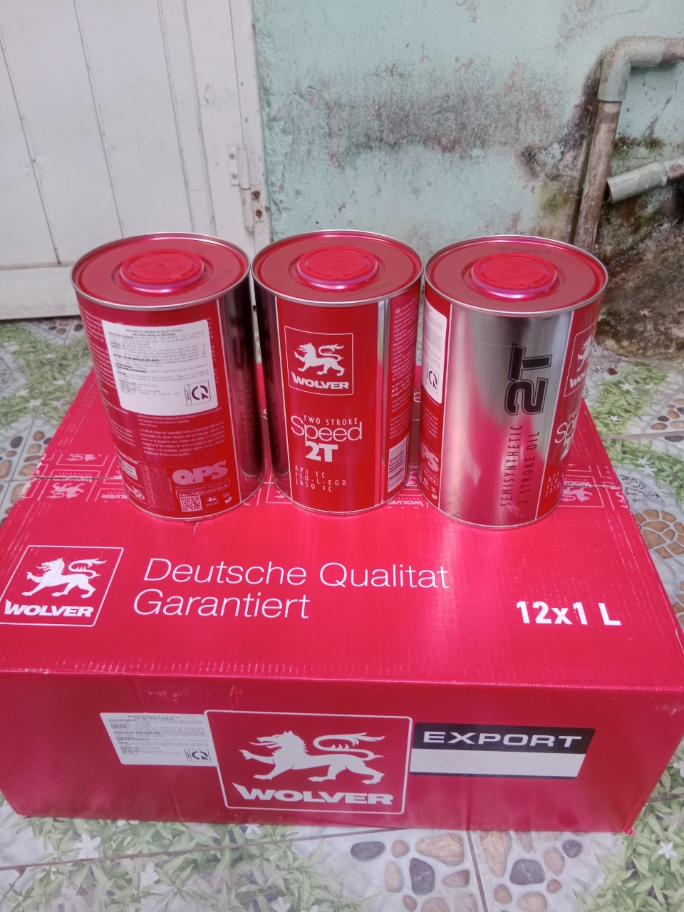Nhớt Wolver SPeed 2T API TC của ĐỨC 100%