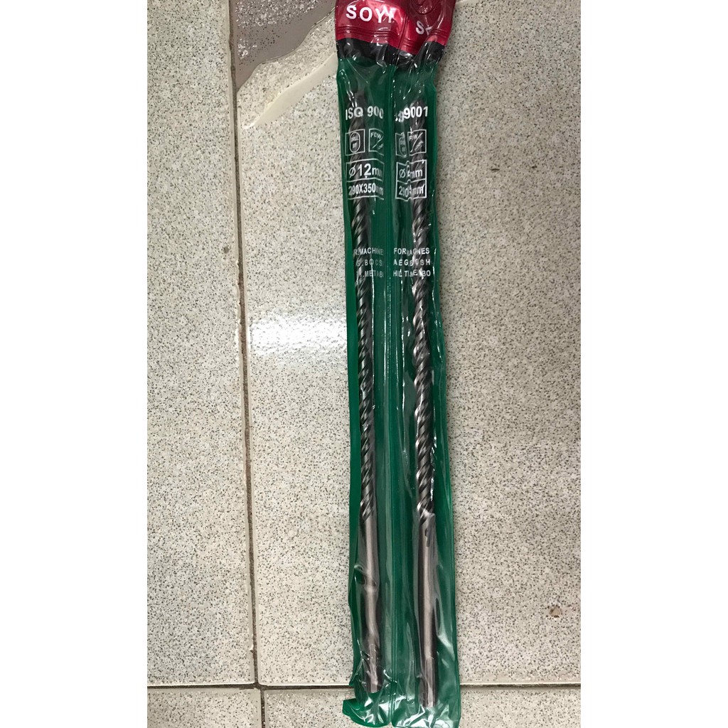 Mũi khoan xuyên tường phi 18 dài 350mm.