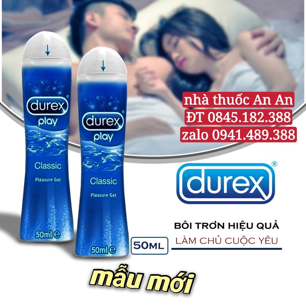gel bôi trơn durex play 50ml