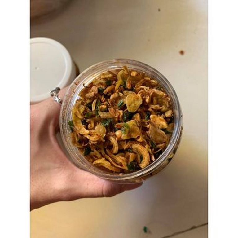 Muối Tép Đậu Phộng Hành Phi - Siêu Hot  250G