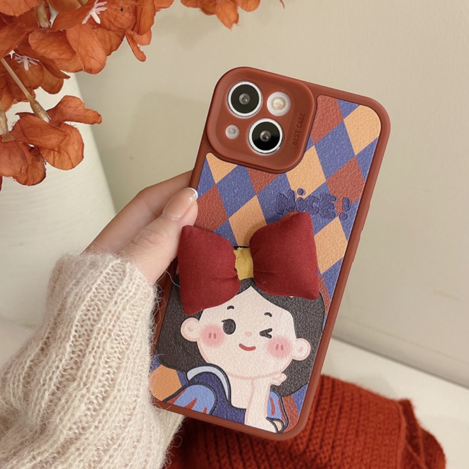Ốp iphone full viền Bạch tuyết