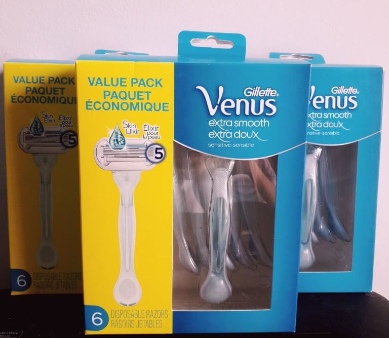 Bộ Dao cạo râu 5 lưỡi Gillette Venus ( 6 cái )