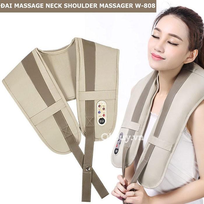 Đai Massage Đấm Lưng Vai Cổ