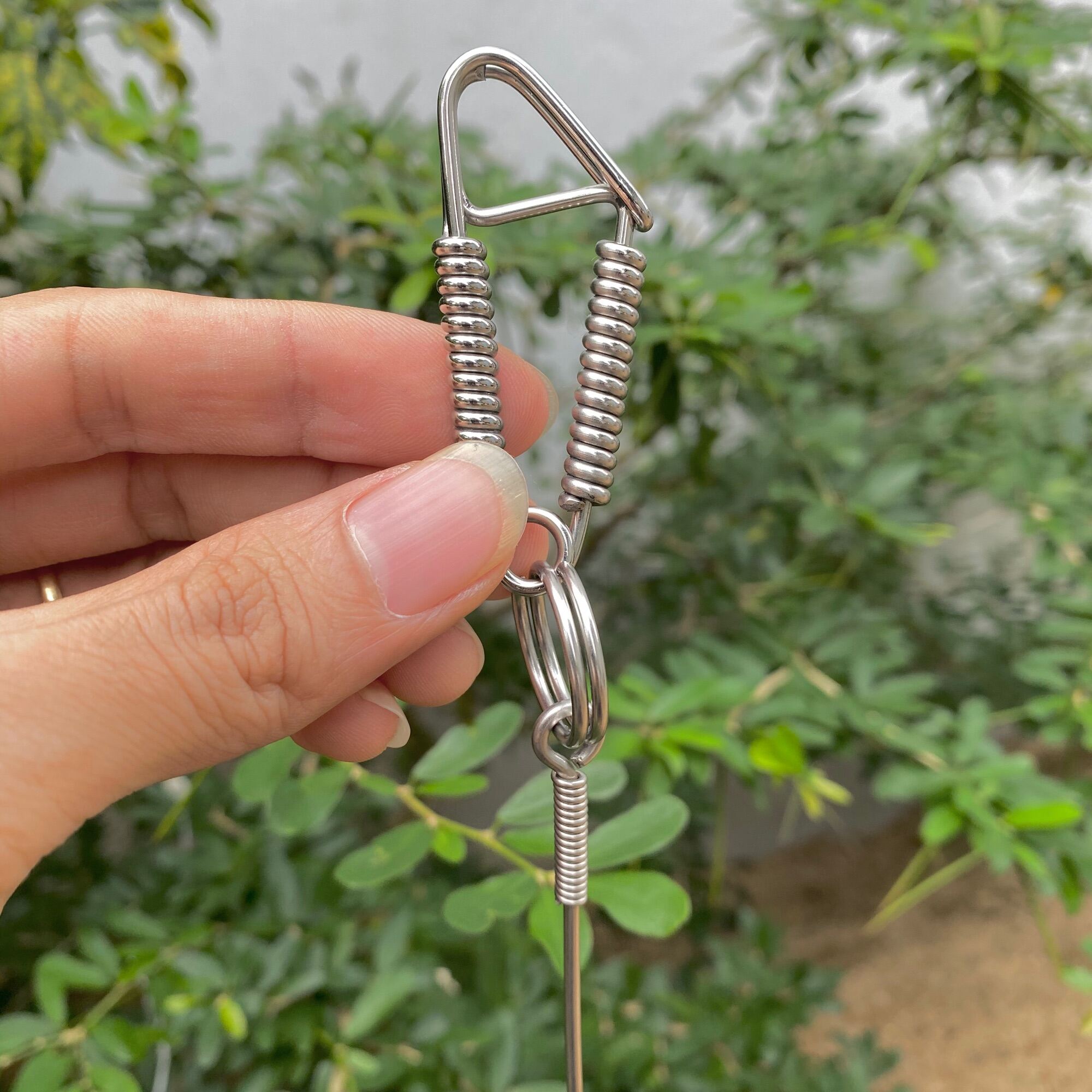 Móc khoá inox 304 nghệ nhân