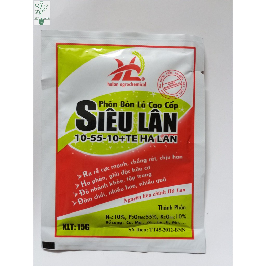Phân Bón Siêu Lân Đỏ Hà Lan