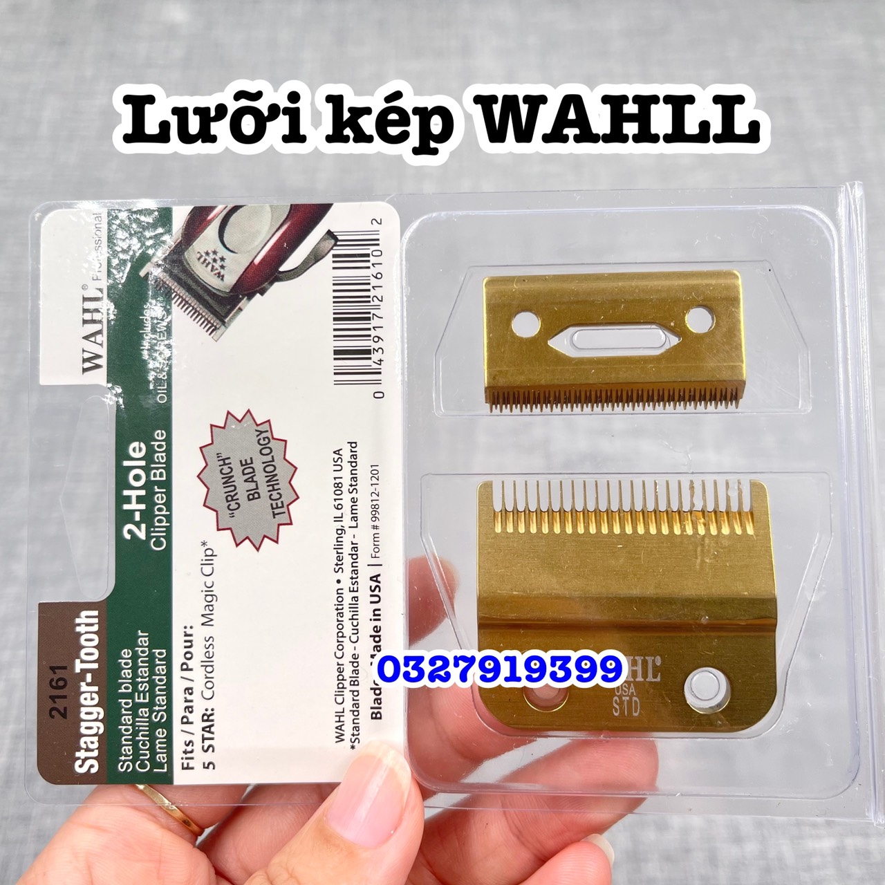 Lưỡi tông WAHL- Bộ lưỡi kép tông đơ WAHL