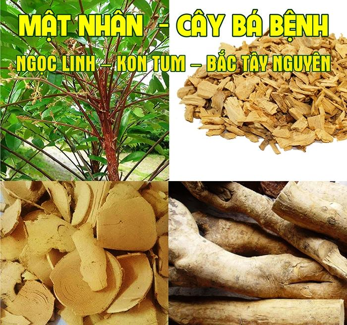 01 Kg củ Mật nhân khô, thái lát