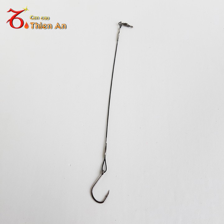 Dây cáp kèm lưỡi câu cá chim y hình 10 cái  (xả hàng giảm giá và cam kết bảo hành đổi trả ạ)