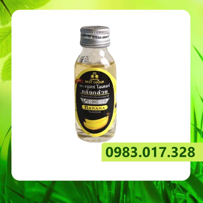 Hương Chuối thực phẩm /Best Odour Butter Flavour/ 30ml