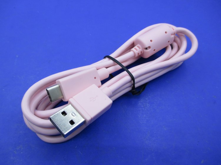 Cáp sạc nhanh usb type-c kèm vòng từ tính dài 1.8m 3a