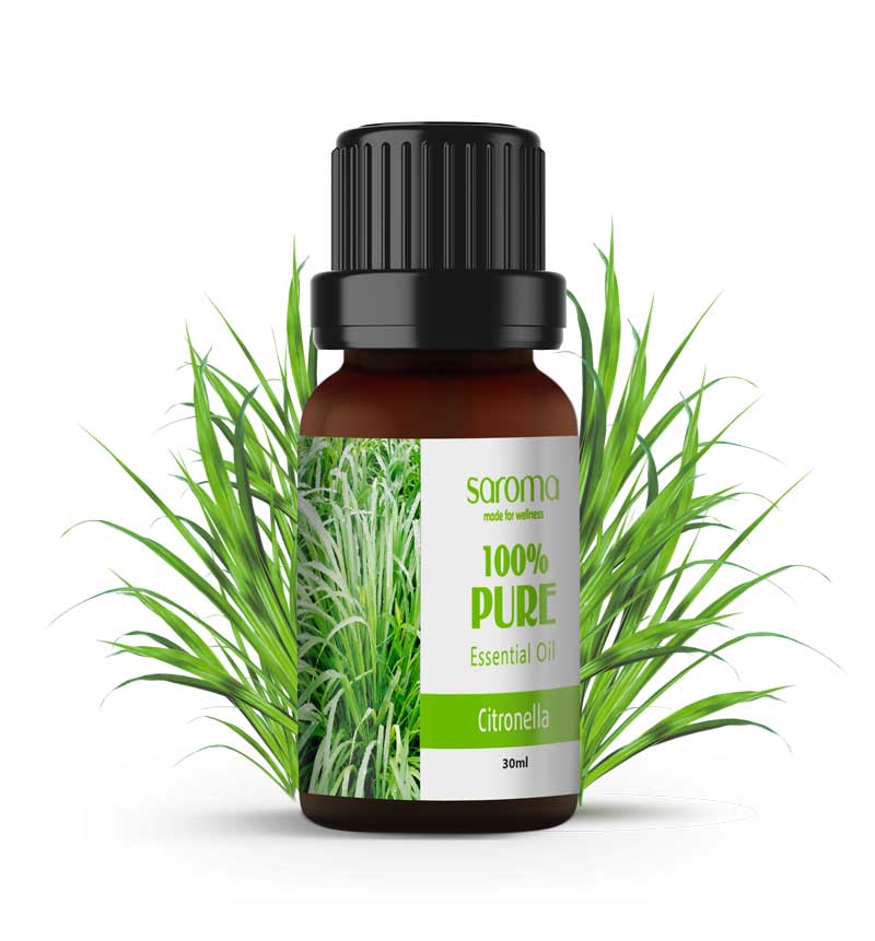 Saroma - Tinh dầu thiên nhiên - Sả Java - 100ml