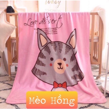 CHĂN LÔNG TUYẾT 2 LỚP CHO BÉ
