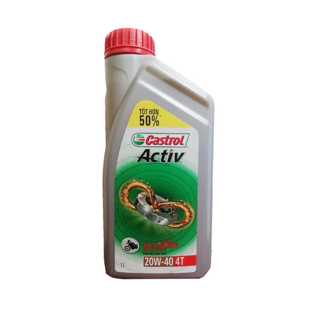 [HCM][HOTXE SỐ] Castrol Activ 4T 20W40 1L
