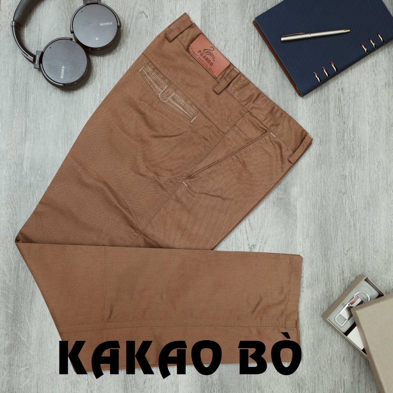 Quần Kaki Nam Trung Niên Size 35-36