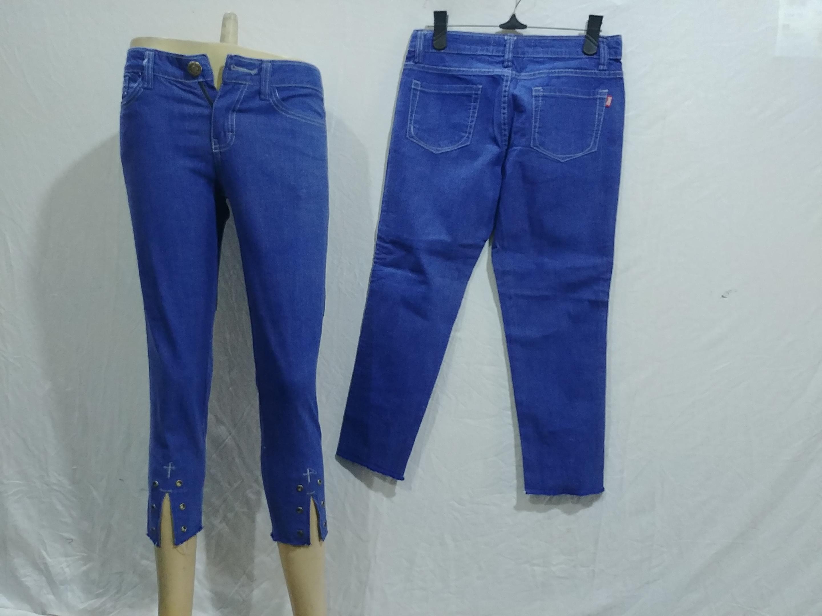 [HCM]quần jean nữ 9 tất khoen lai
