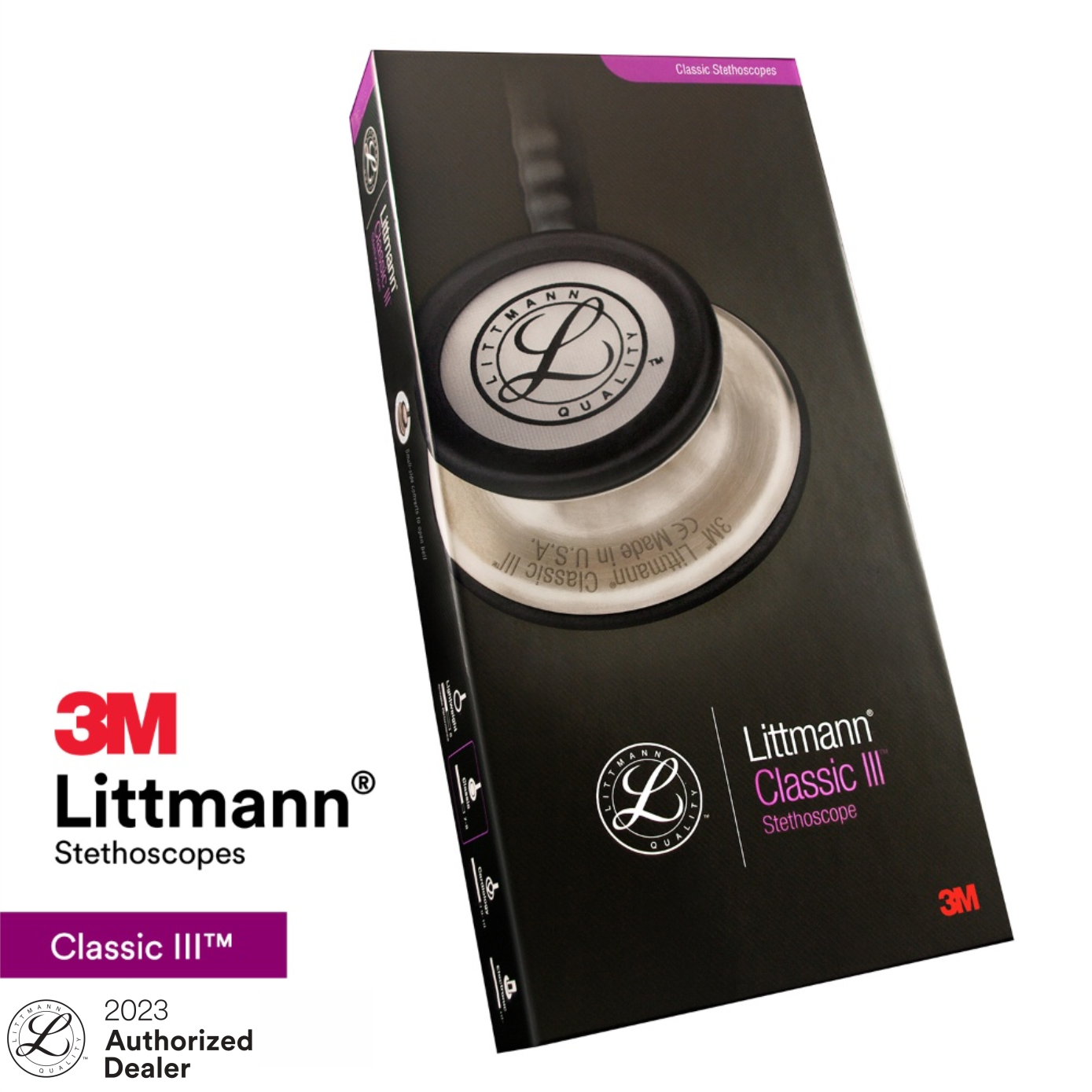 ống nghe 3m littmann classic iii, lớp phủ tiêu chuẩn 4