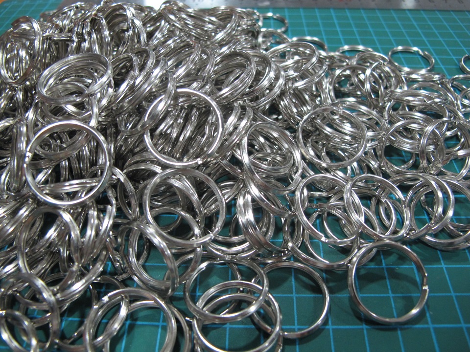 [HCM]SET 30 khoen Tròn Inox móc chìa khóa siêu xịn xò