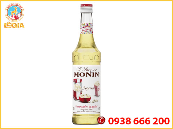 [HCM]SIRO MONIN BẮP RANG BƠ 700ML - MONIN POPCORN SYRUP