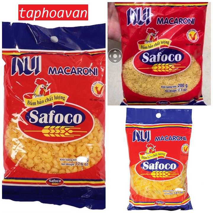 Nui sao Safoco 200g combo 3 gói