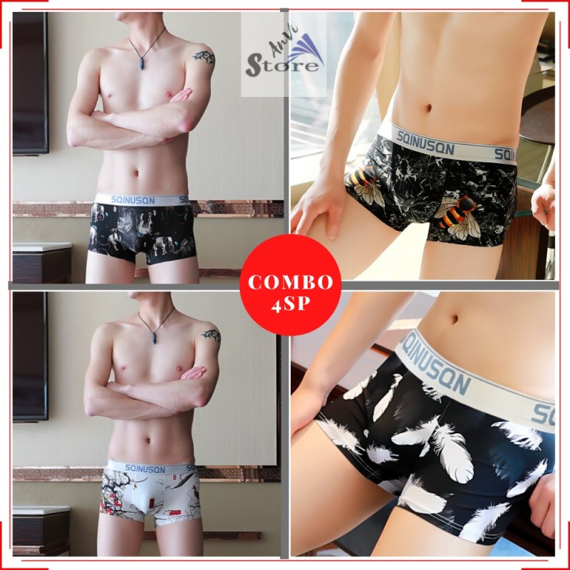 Sịp đùi nam cao cấp chất lụa lạnh - Hàng Loại 1