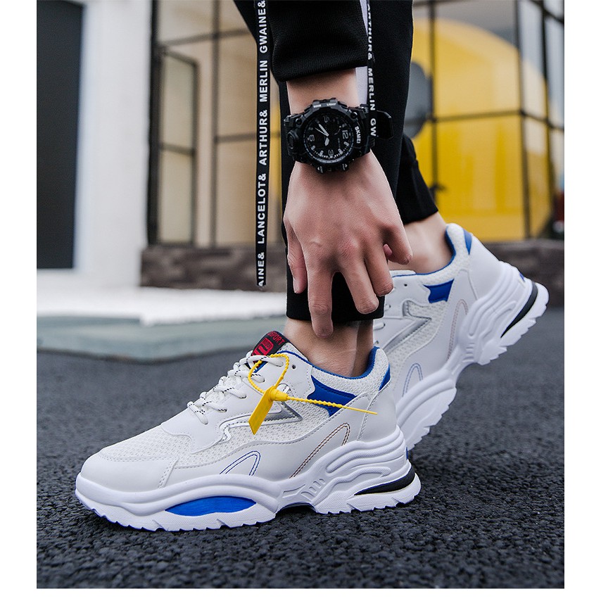 Giày Sneaker Nam Độn Đế 5Cm Abo - G038