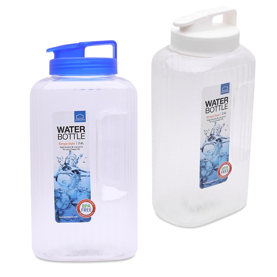 Bình nước AQUA màu xanh nhãn hiệu Lock&Lock 2.6l - HAP739B