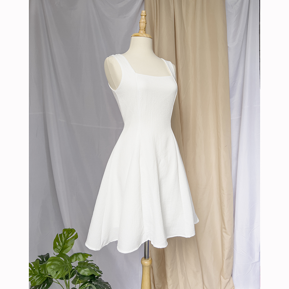 Đầm dự tiệc cổ vuông dáng xoè RD026