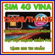 [HCM]Sim 4G Vina VD149 120GB/tháng +Miễn phí gọi nội mạng + 200 phút ngoại mạng +200 tin nhắn.