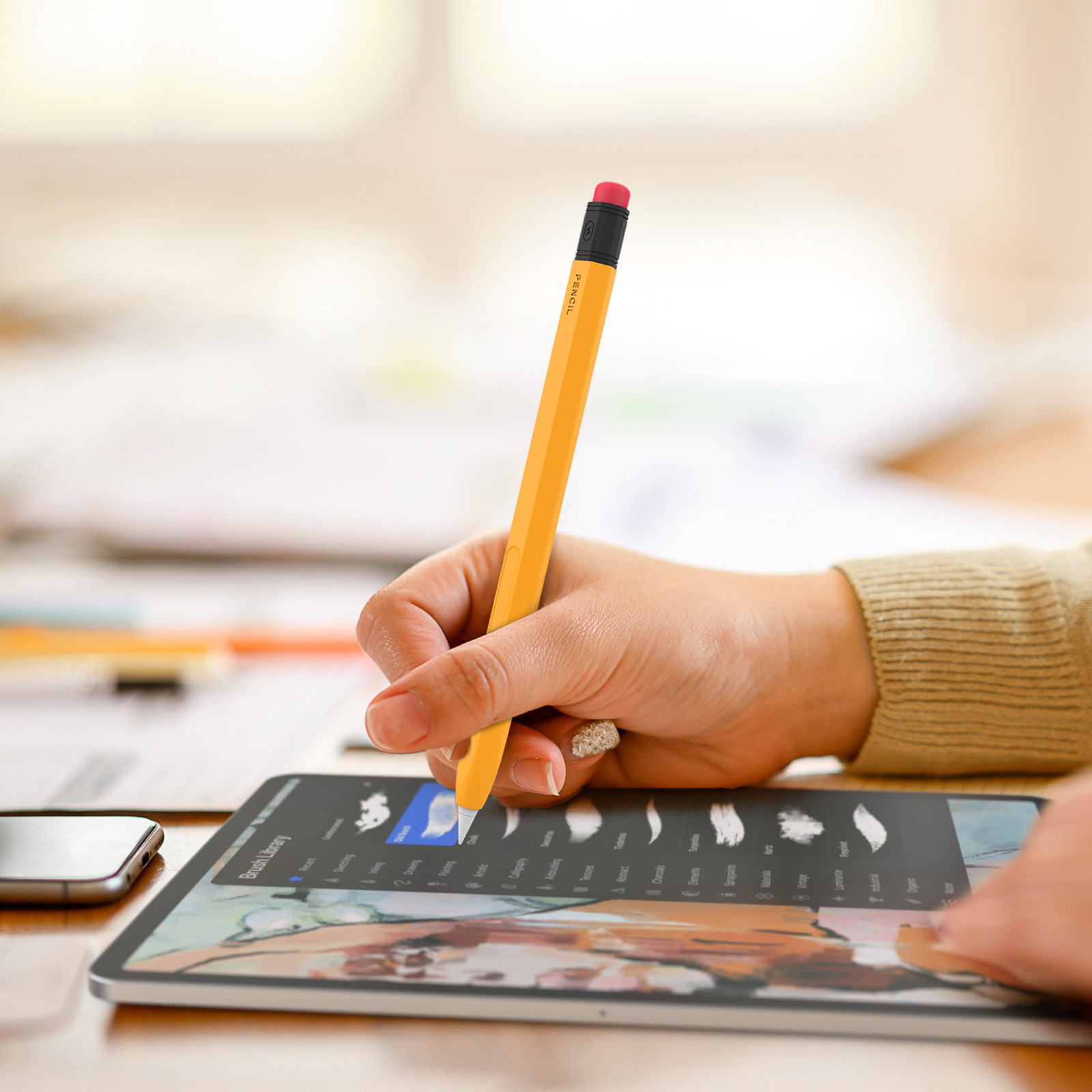 Vỏ Bút dành cho Pencil 2 Retro Hình Bút Chì 2B