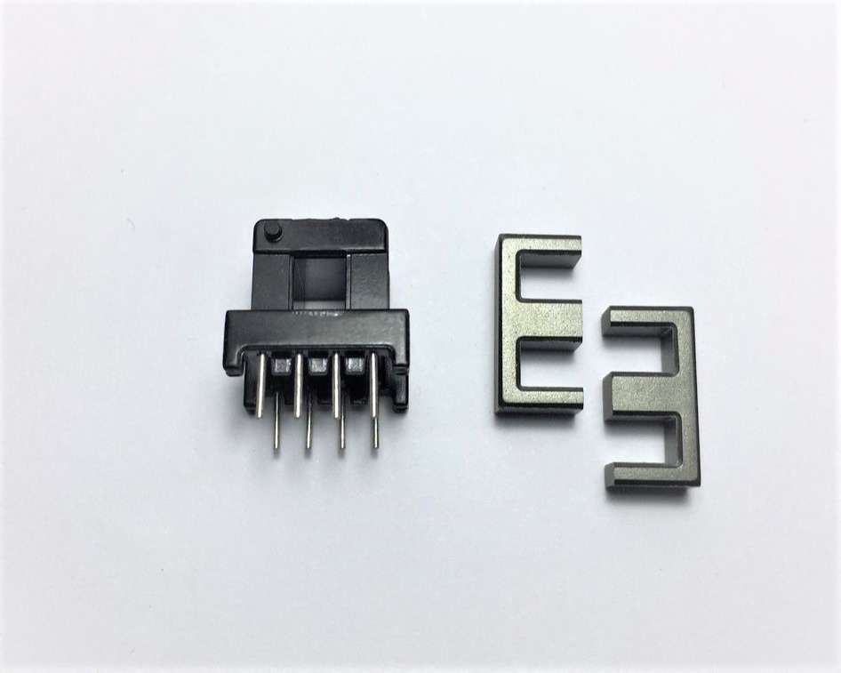 Lõi biến áp xung EE16 (4+4) vuông nằm