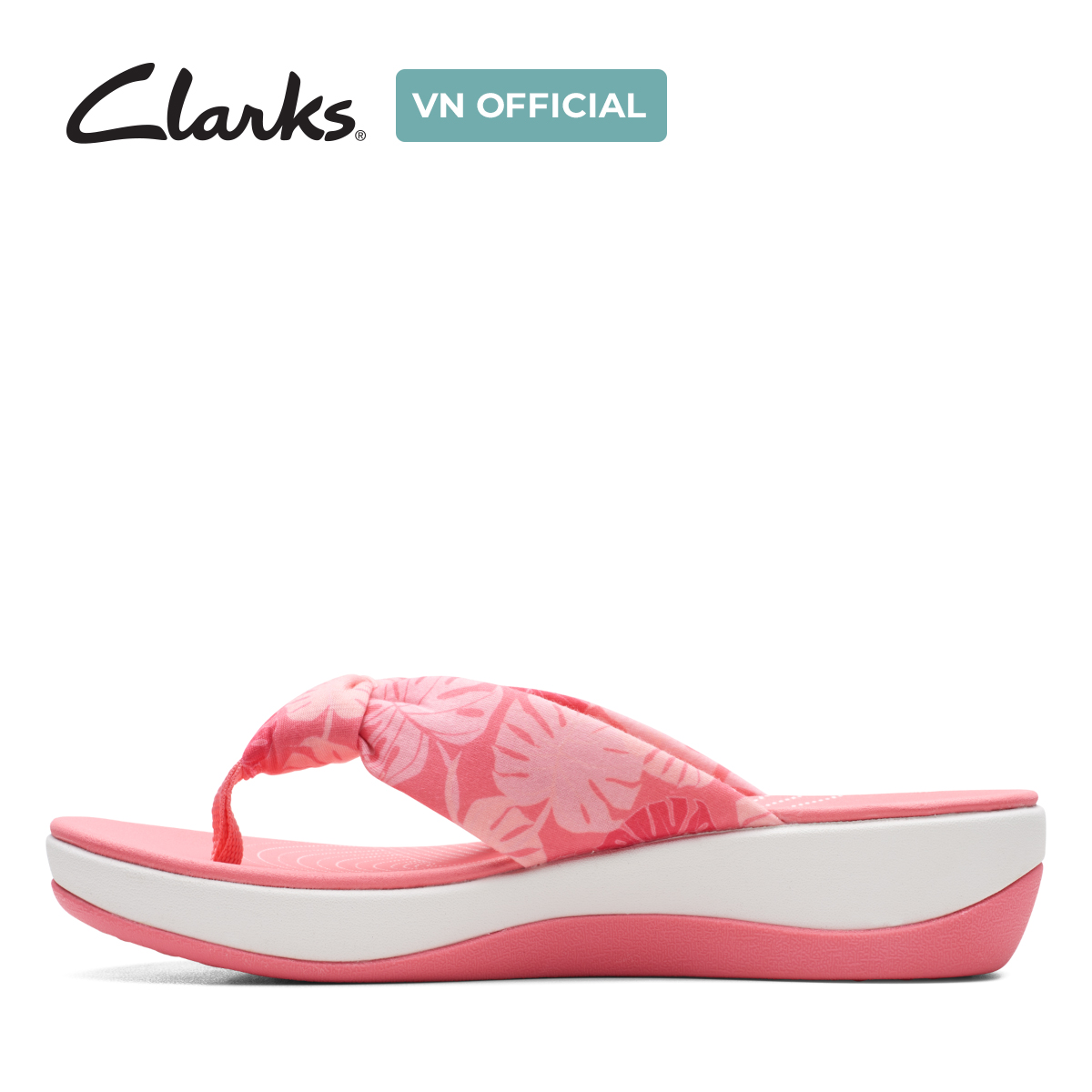 Dép Xỏ Ngón Vải Nữ Clarks - Arla Glison